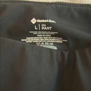 Member's Mark Black Pants